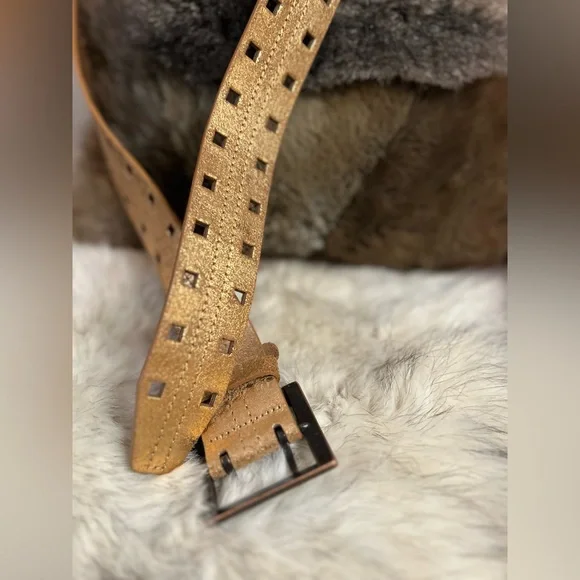 Vinage le château leather belt - Picture 9 of 9